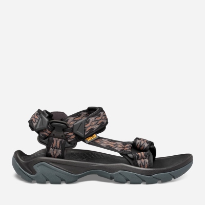 Teva Terra Fi 5 Universal Men's Black Sandals CA86527 Canada Online